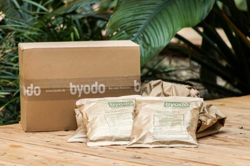 Alles für die blaue Tonne! Byodo setzt auf 100% recyclingfähiges Versandmaterial im neuen Onlineshop