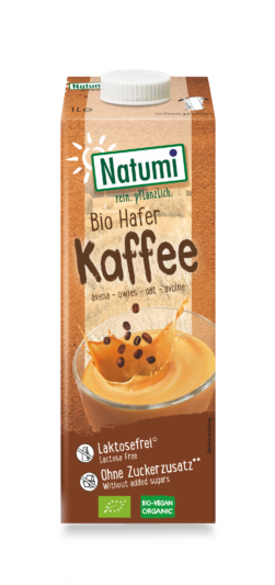 Der neue Bio Hafer Kaffee Drink von Natumi