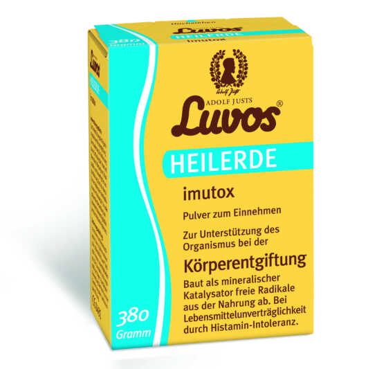 Ganzheitliche Entgiftung mit Luvos-Heilerde imutox
