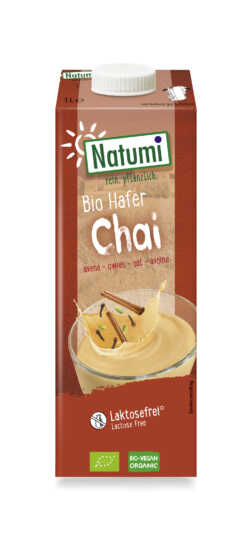 Der neue Bio Hafer Chai Drink von Natumi