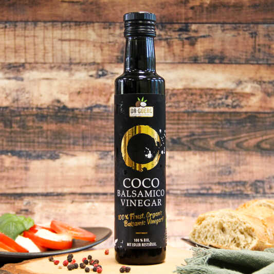 Kokosblüte statt Traube: Feinschmeckergenuss mit dem neuen Bio-Coco Balsamico Vinegar von Dr. Goerg
