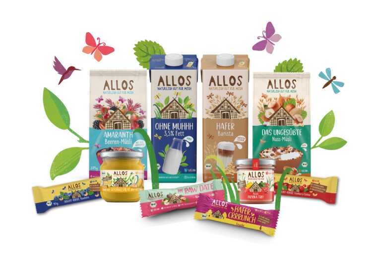 Allos setzt auf neues Marken- und Verpackungsdesign