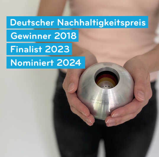 Deutscher Nachhaltigkeitspreis (DNP) nominiert sodasan